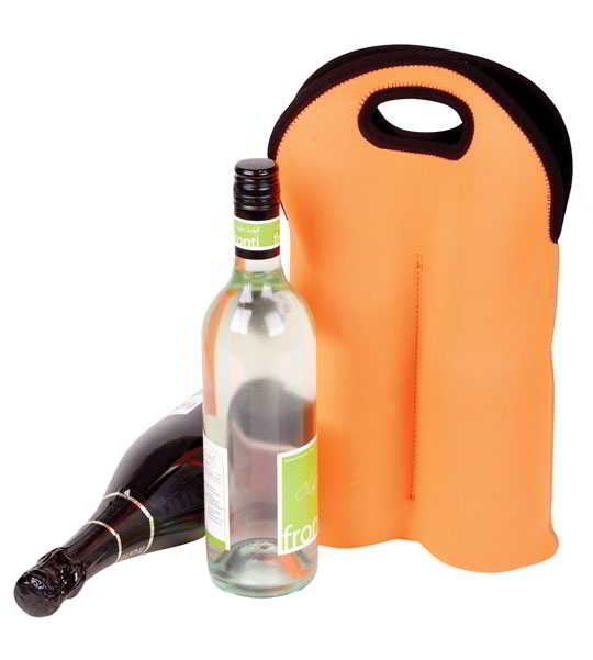Double wine bottle holder